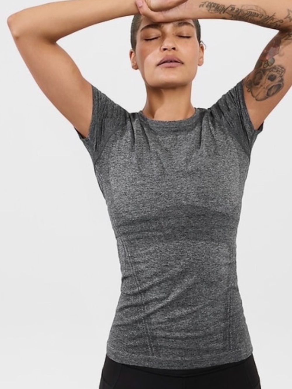 Athleta Gray Performance Shirt